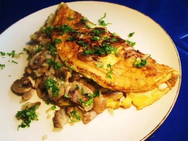 Champignon-Omelett ... - Rezept - Bild Nr. 7