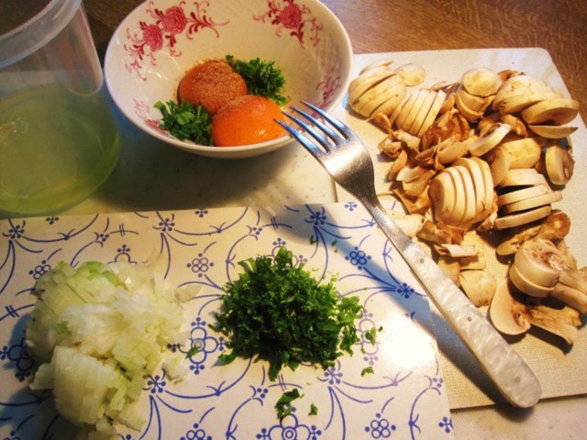 Champignon Omelett - schnell &amp; einfach - von mimi