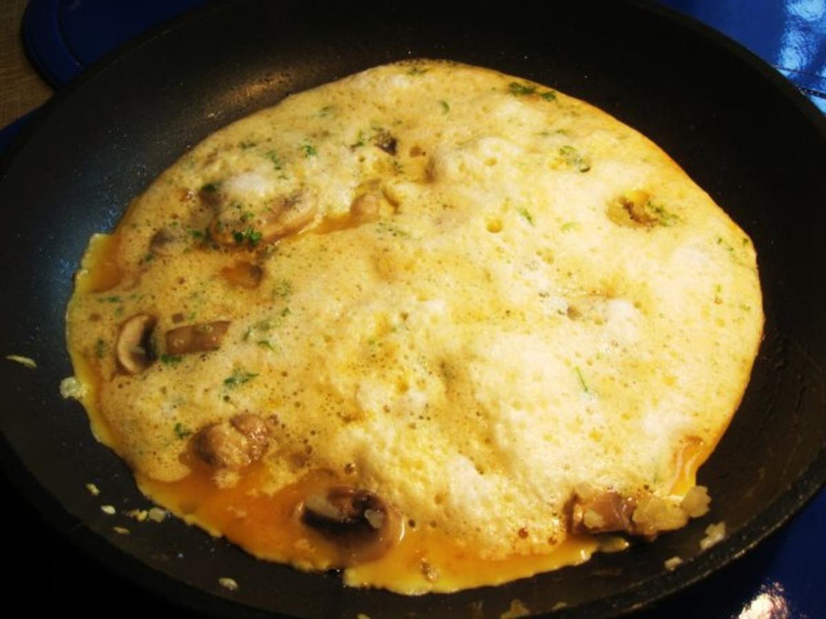 Champignon-Omelett ... - Rezept - Bild Nr. 6