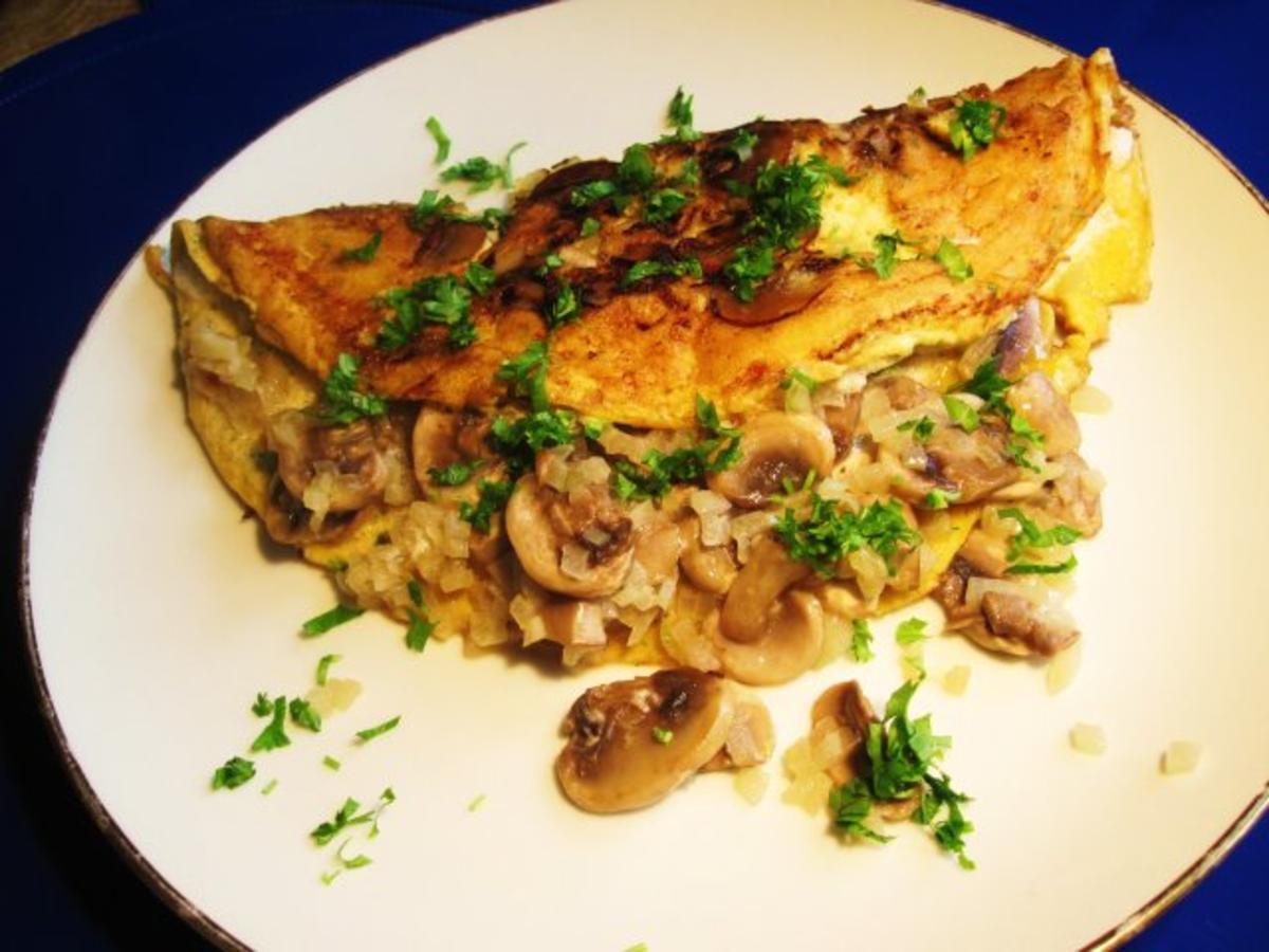 Champignon-Omelett ... - Rezept mit Bild - kochbar.de