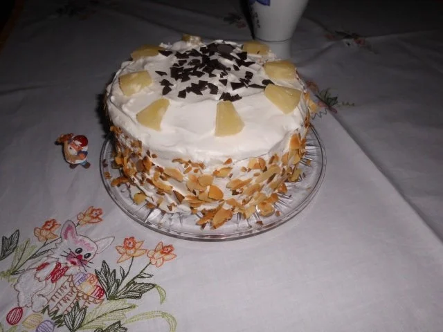 Ananas-Sahnetorte für 18er Form>> - Rezept - Bild Nr. 9