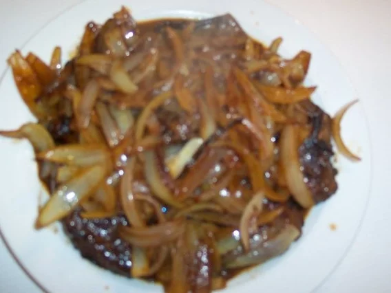 Rinderleber mit Zwiebeln - Rezept - Bild Nr. 4
