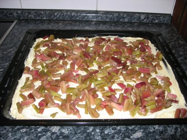 Rhabarber-Streuselkuchen - Rezept - Bild Nr. 4