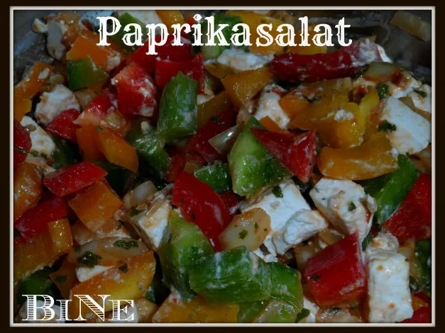 BiNe` S PAPRIKASALAT - Rezept