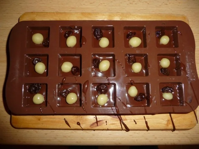Rumrosinen-Marzipan-Pralinen - Rezept - Bild Nr. 3