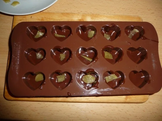 Rezept: Ingwerpralinen Bild Nr. 3 Ingwerpralinen - Rezept - Bild Nr. 3