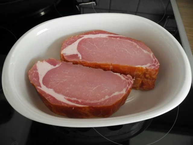 Schwein : Kasslerrücken aus dem Ofen - Rezept - Bild Nr. 6