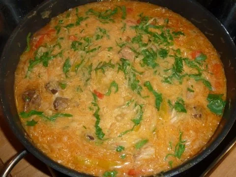 Rezept: Sauerkraut-Gulasch Bild Nr. 4 Sauerkraut-Gulasch - Rezept - Bild Nr. 4