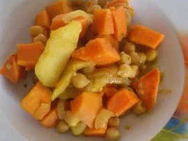 Süßkartoffelcurry - Rezept