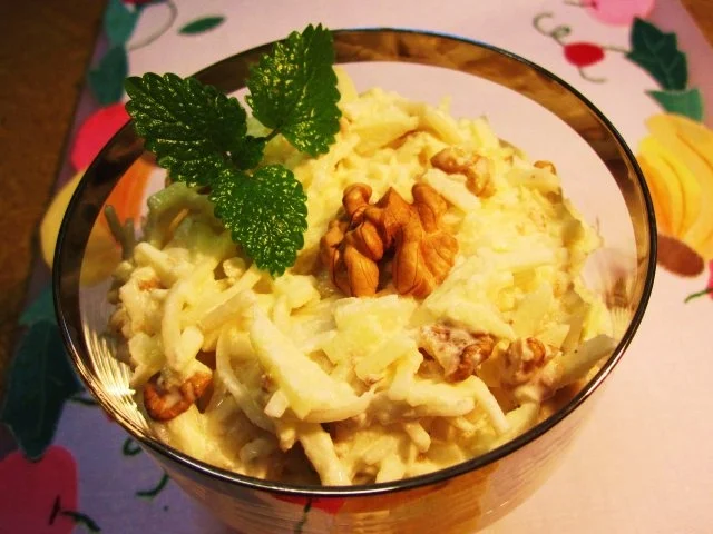 Sellerie-Apfel-Salat - Rezept