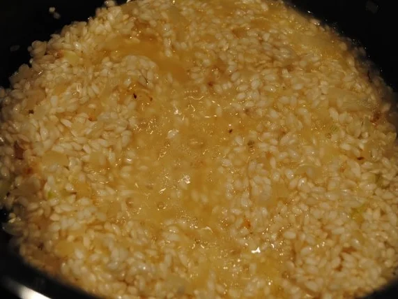 confiertes Kräuterhuhn / Risotto al’ arrabiata / Vanille-Tomaten - Rezept - Bild Nr. 7