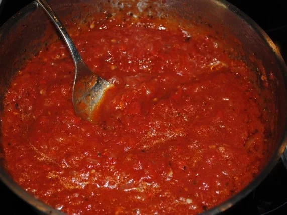 confiertes Kräuterhuhn / Risotto al’ arrabiata / Vanille-Tomaten - Rezept - Bild Nr. 8