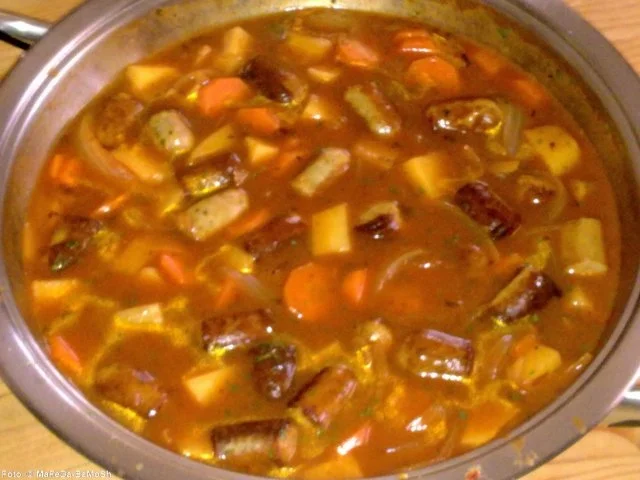 Nürnberger Wurst-Gulasch - Rezept - Bild Nr. 2