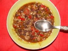 Fleisch : Chili con  carne mexicana - Rezept