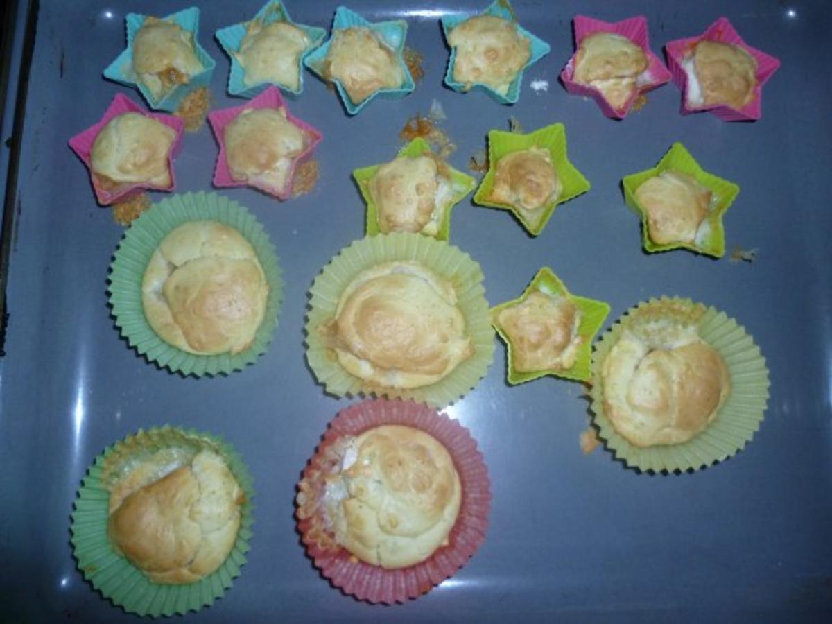Mini-Muffins mit Ziegenkäse - Rezept - Bild Nr. 3
