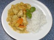 Hühnchen " Madras " - Rezept