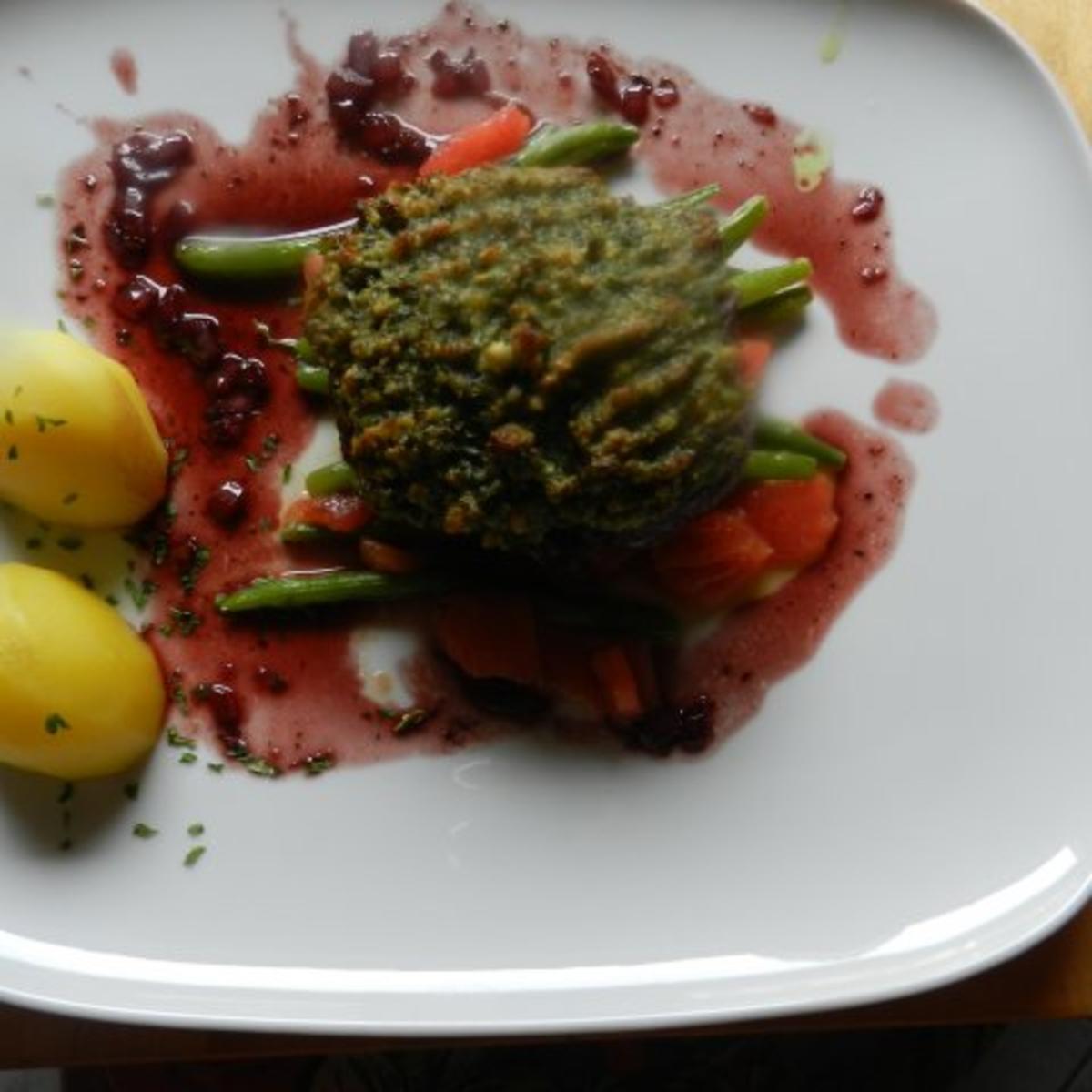 Heikes Oster-Lammsteak mit Parmesankruste - Rezept