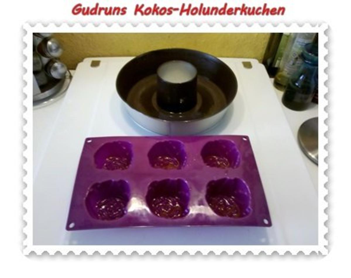 Kuchen: Kokos-Holunderblütenkuchen - Rezept - Bild Nr. 9