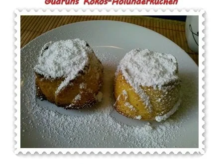 Kuchen: Kokos-Holunderblütenkuchen - Rezept - Bild Nr. 2