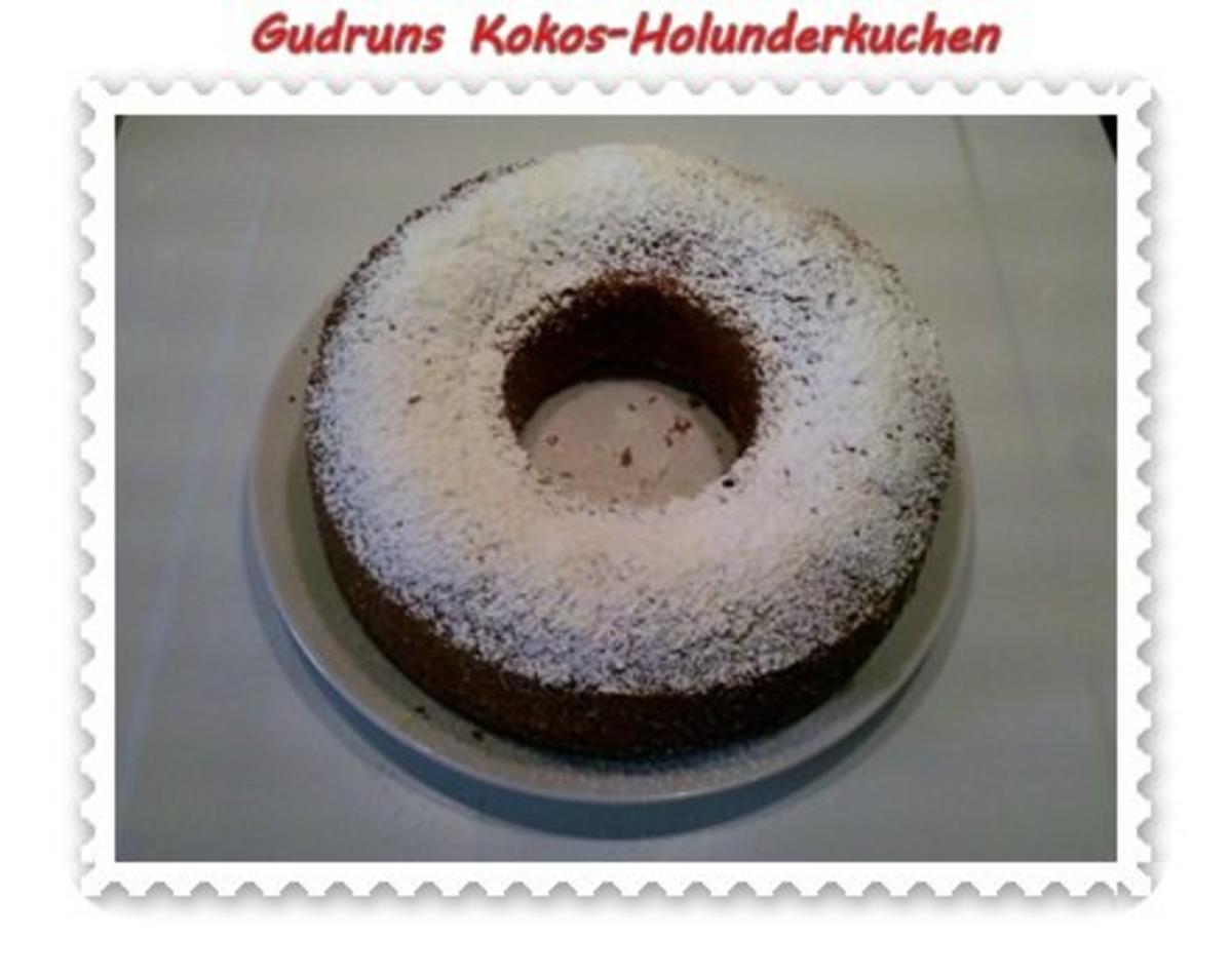 Kuchen: Kokos-Holunderblütenkuchen - Rezept - Bild Nr. 19