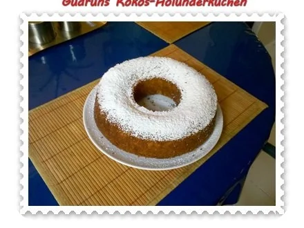 Kuchen: Kokos-Holunderblütenkuchen - Rezept - Bild Nr. 22