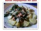 Gemüse: Mangoldgemüse mit Speck - Rezept