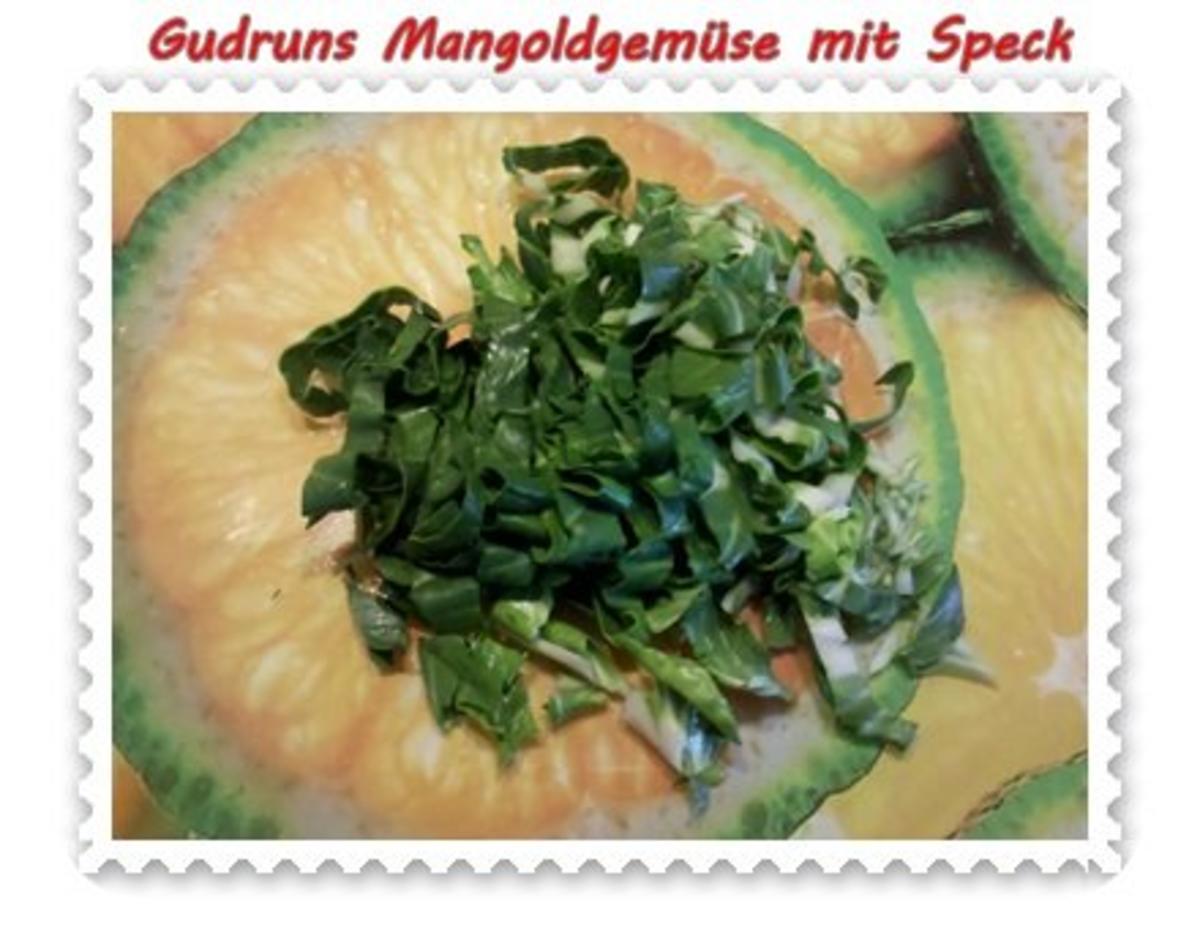 Gemüse: Mangoldgemüse mit Speck - Rezept - Bild Nr. 8