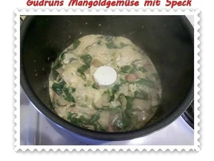 Gemüse: Mangoldgemüse mit Speck - Rezept - Bild Nr. 13