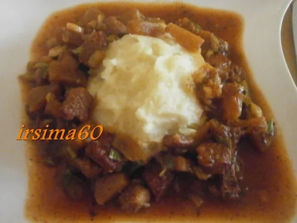 Rezept: Fruchtiges Kasseler Ragout Fruchtiges Kasseler Ragout - Rezept