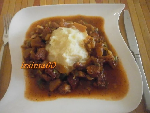 Rezept: Fruchtiges Kasseler Ragout Bild Nr. 2 Fruchtiges Kasseler Ragout - Rezept - Bild Nr. 2