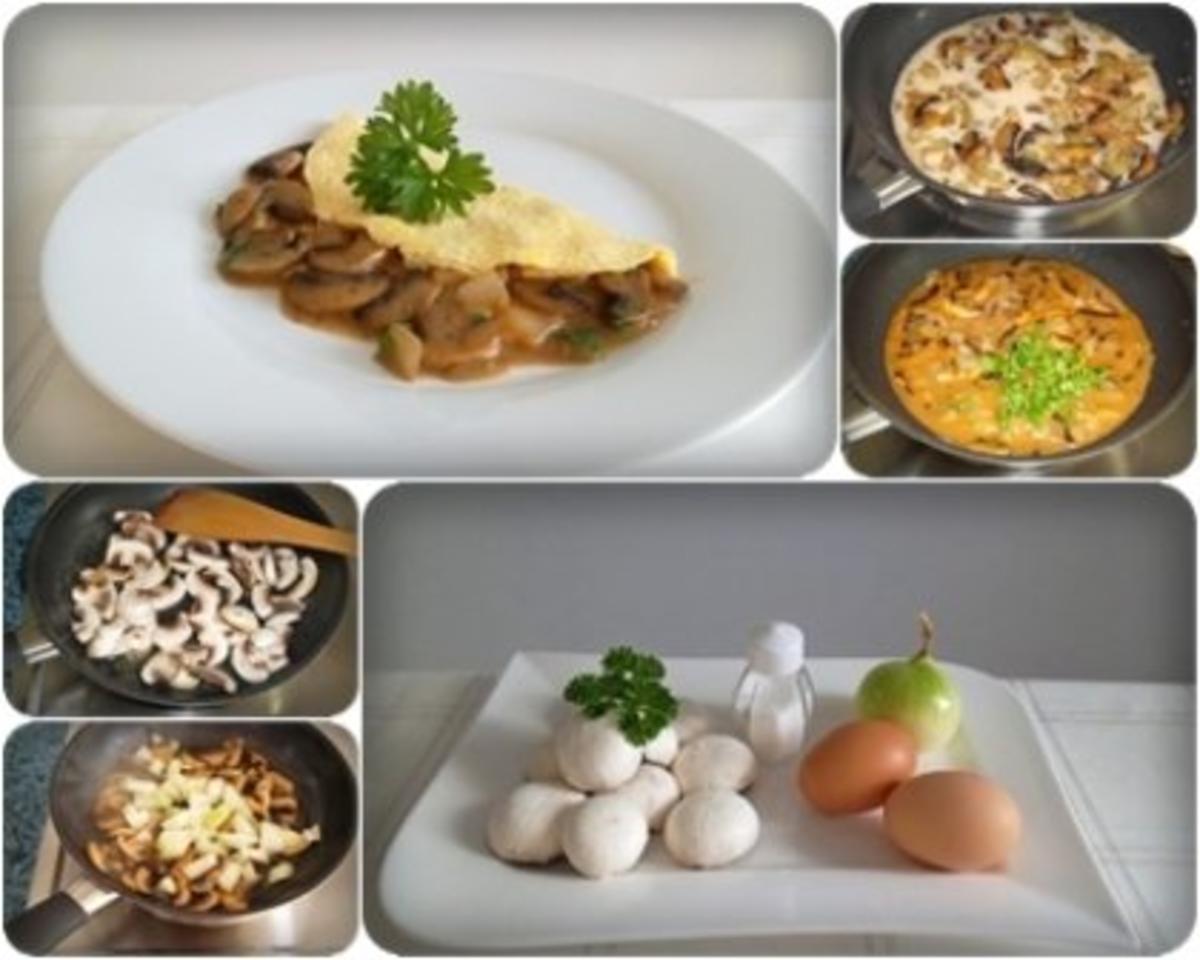 ❀Einladung zum Osterfrühstück ❀ Omelett gefüllt mit Champignons - Rezept - Bild Nr. 18