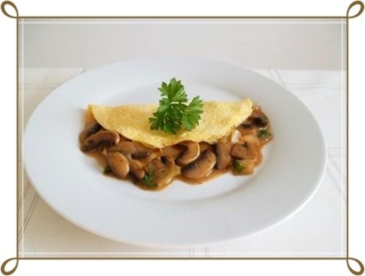 ❀Einladung zum Osterfrühstück ❀ Omelett gefüllt mit Champignons - Rezept - Bild Nr. 20