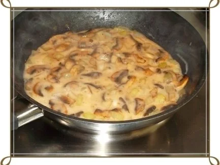 ❀Einladung zum Osterfrühstück ❀ Omelett gefüllt mit Champignons - Rezept - Bild Nr. 11