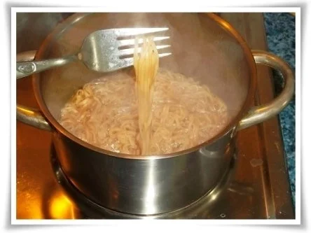 Gebratene Chinesische Nudeln mit Bulette - Rezept - Bild Nr. 10