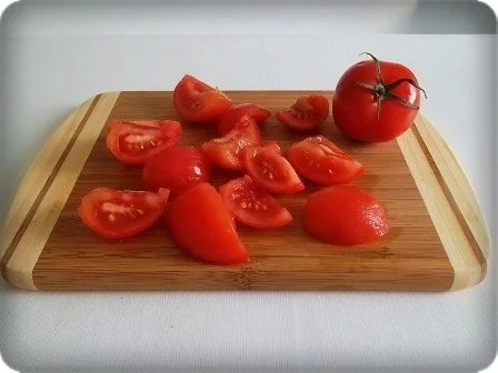 Rezept: Zarte Rinderleber mit buntem Paprika und Salzkartoffeln dazu Bild Nr. 11 Zarte Rinderleber mit buntem Paprika und Salzkartoffeln dazu - Rezept - Bild Nr. 11