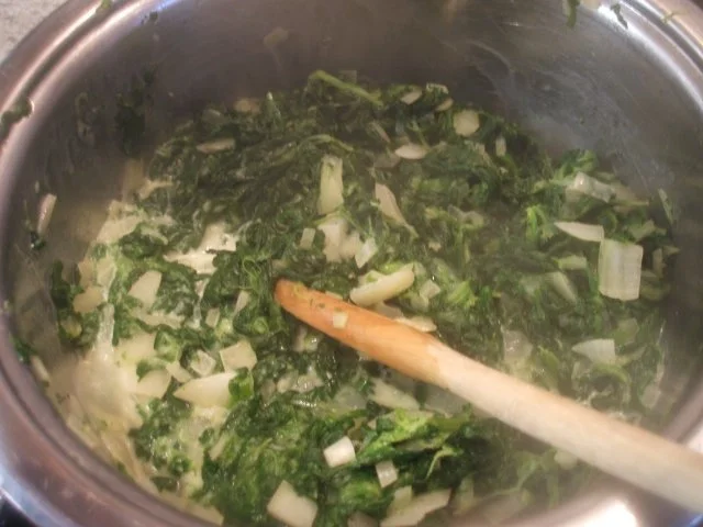 Auflauf: Gnocchiauflauf mit Lachs und Blattspinat - Rezept - Bild Nr. 5