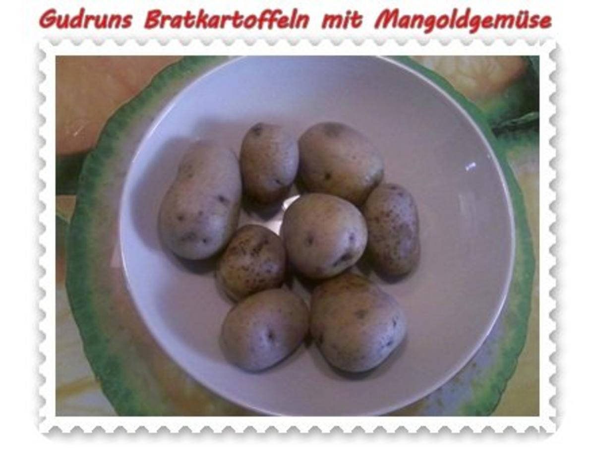 Kartoffeln: Bratkartoffeln mit Mangoldgemüse - Rezept - Bild Nr. 2