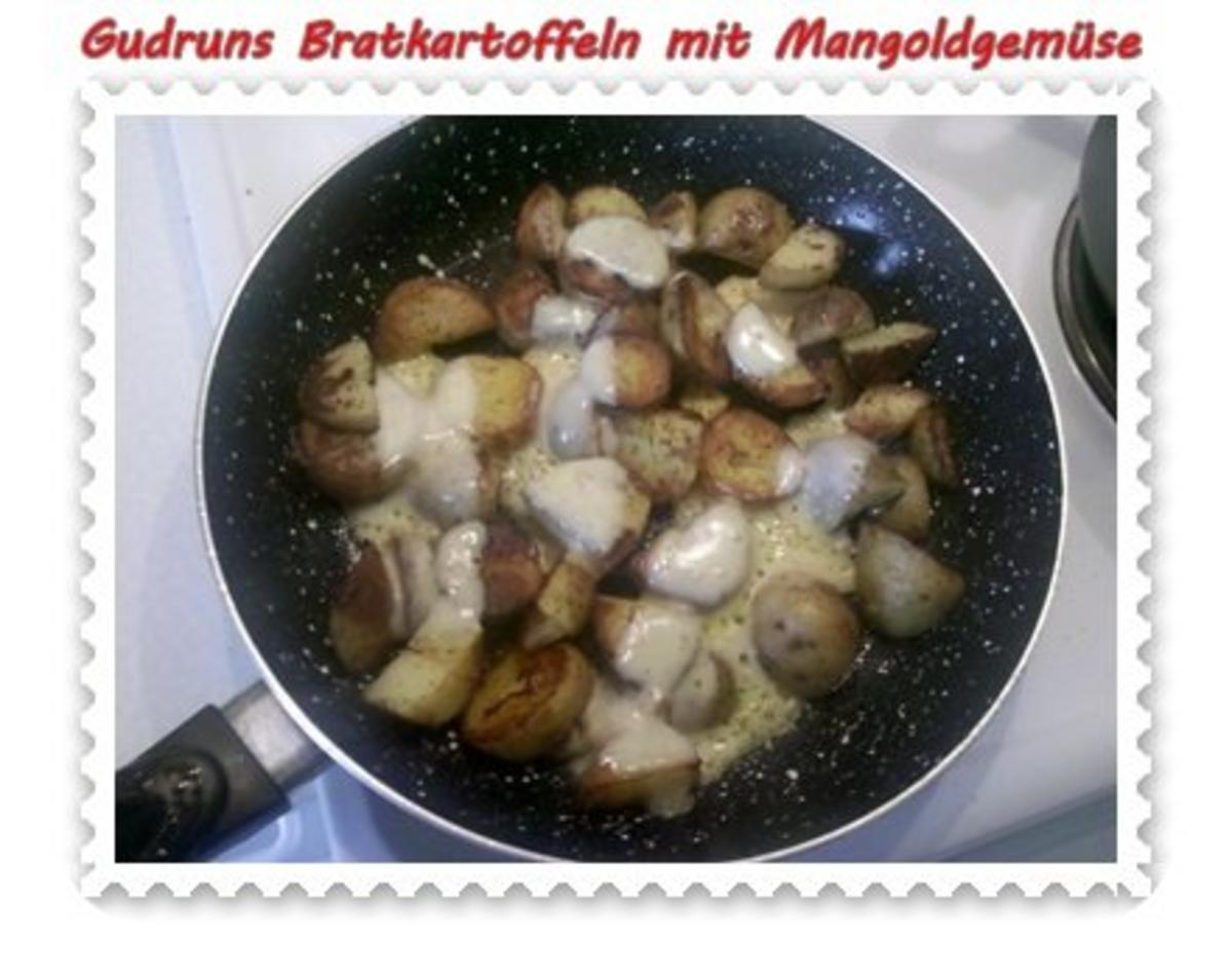 Kartoffeln: Bratkartoffeln mit Mangoldgemüse - Rezept - Bild Nr. 6