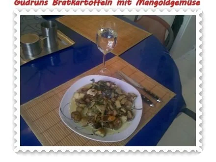 Rezept: Kartoffeln: Bratkartoffeln mit Mangoldgemüse Bild Nr. 9 Kartoffeln: Bratkartoffeln mit Mangoldgemüse - Rezept - Bild Nr. 9