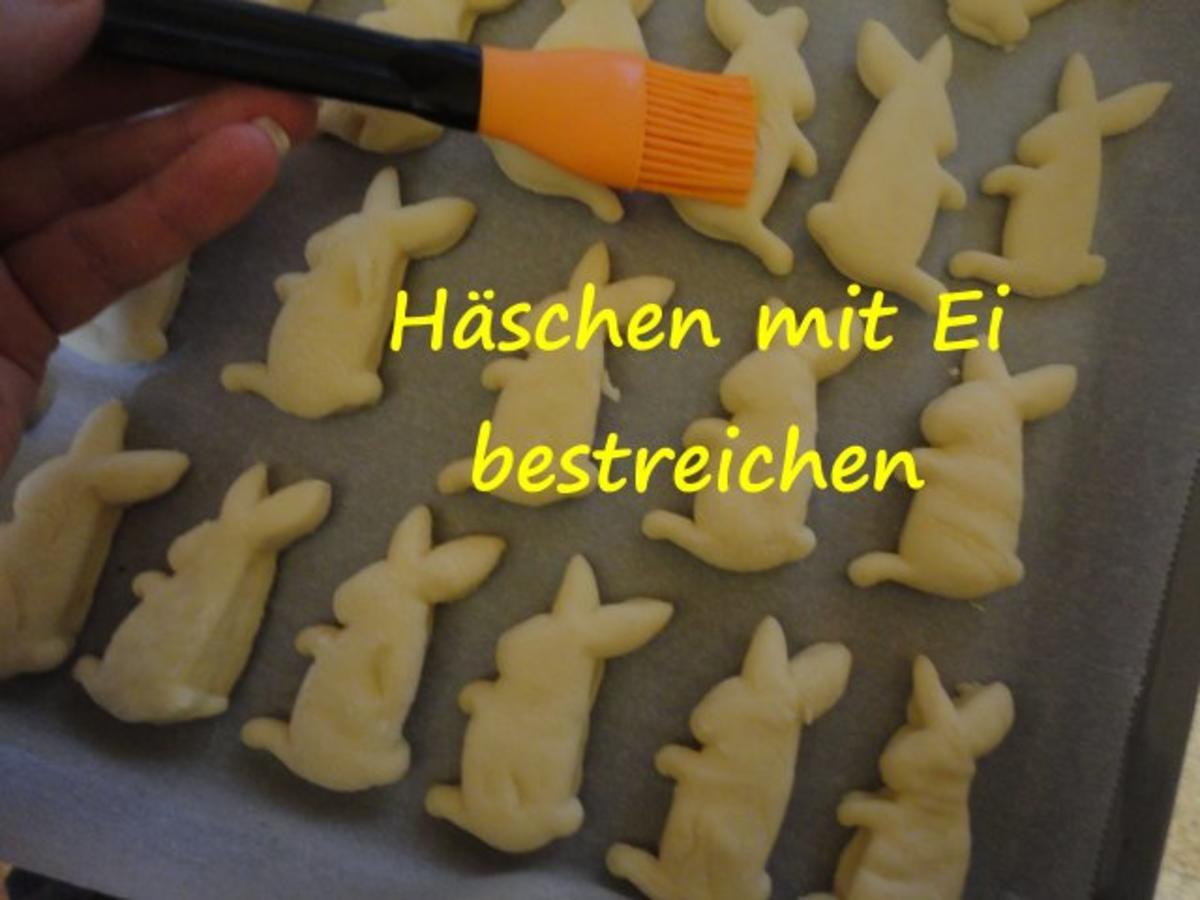 Osterhäschen aus Hefe Teig - Rezept - Bild Nr. 5