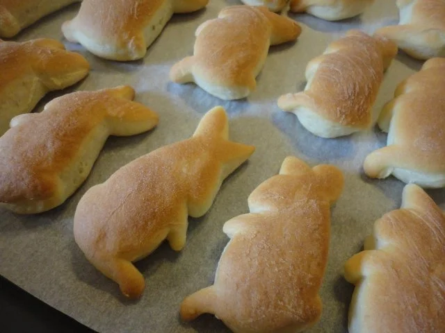 Osterhäschen aus Hefe Teig - Rezept - Bild Nr. 6