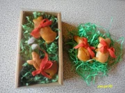 Osterhäschen aus Hefe Teig - Rezept