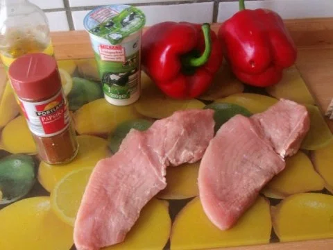 Paprikarahmschnitzel aus dem Backofen - Rezept - Bild Nr. 3