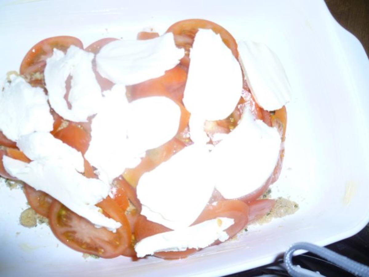 Seezunge mit Tomaten und Mozzarella - Rezept - Bild Nr. 4