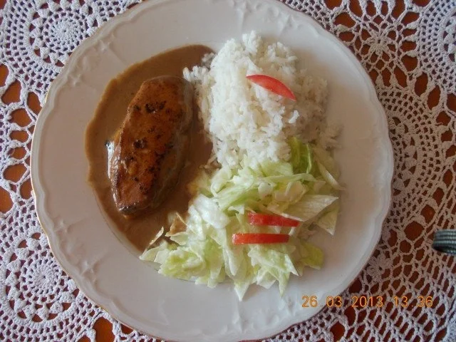 Rezept: Hähnchenbrust mit Knoblauch- Marsalasoße Bild Nr. 2 Hähnchenbrust mit Knoblauch- Marsalasoße - Rezept - Bild Nr. 2