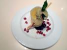 Creme von Ingwer und weißer Schokolade mit Kürbiskernöl-Eis - Rezept