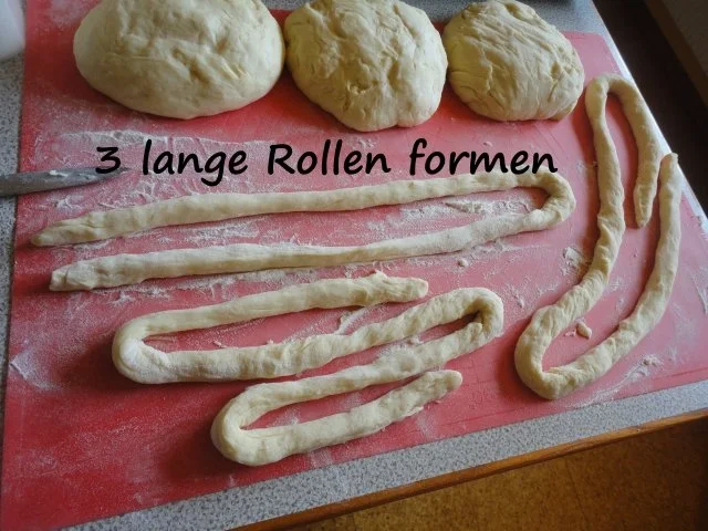 geflochtener Oster Hefe Kranz - Rezept - Bild Nr. 7