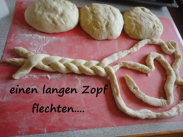 geflochtener Oster Hefe Kranz - Rezept - Bild Nr. 8