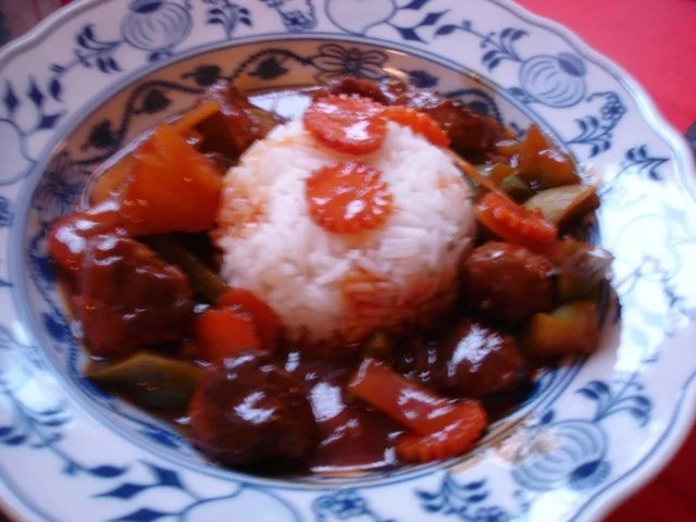 Schweinefleisch süß-sauer - Rezept - Bild Nr. 2