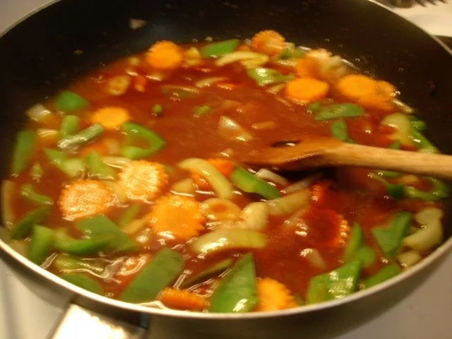 Schweinefleisch süß-sauer - Rezept - Bild Nr. 19